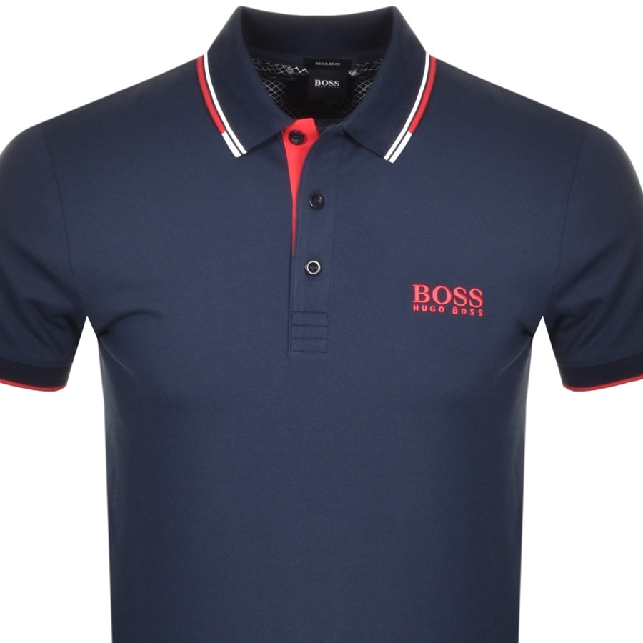 Alternative Image for ProductBOSS Paddy Pro Polo T Shirt Navy2